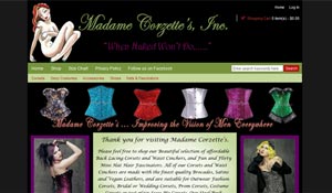screenshot-website design-Madame Corzettes